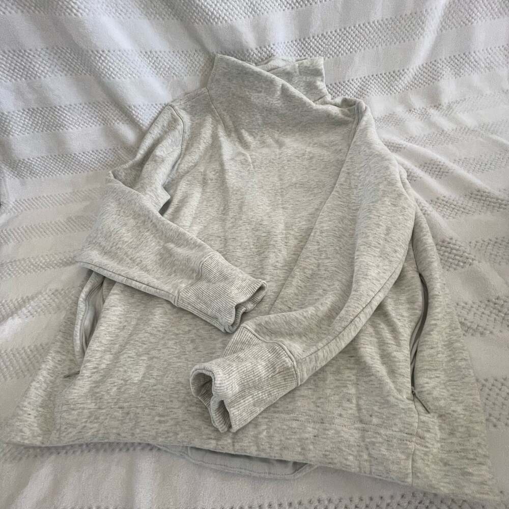 Athleta Fleece Turtle Neck Sweater Size large L